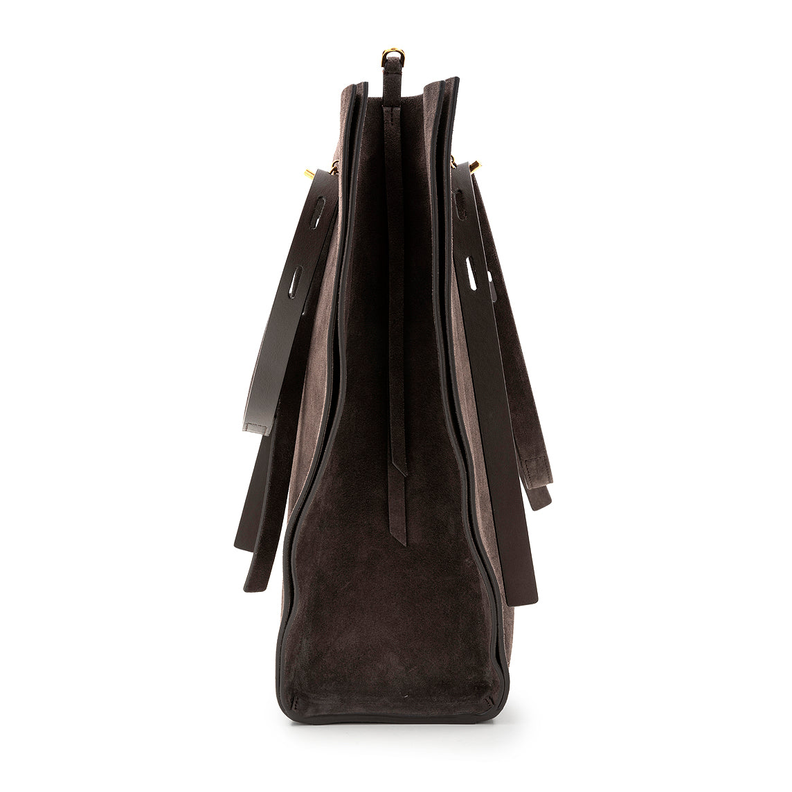 MINOBOSSI - Borsa a spalla - Valery - Suede Testa di Moro 