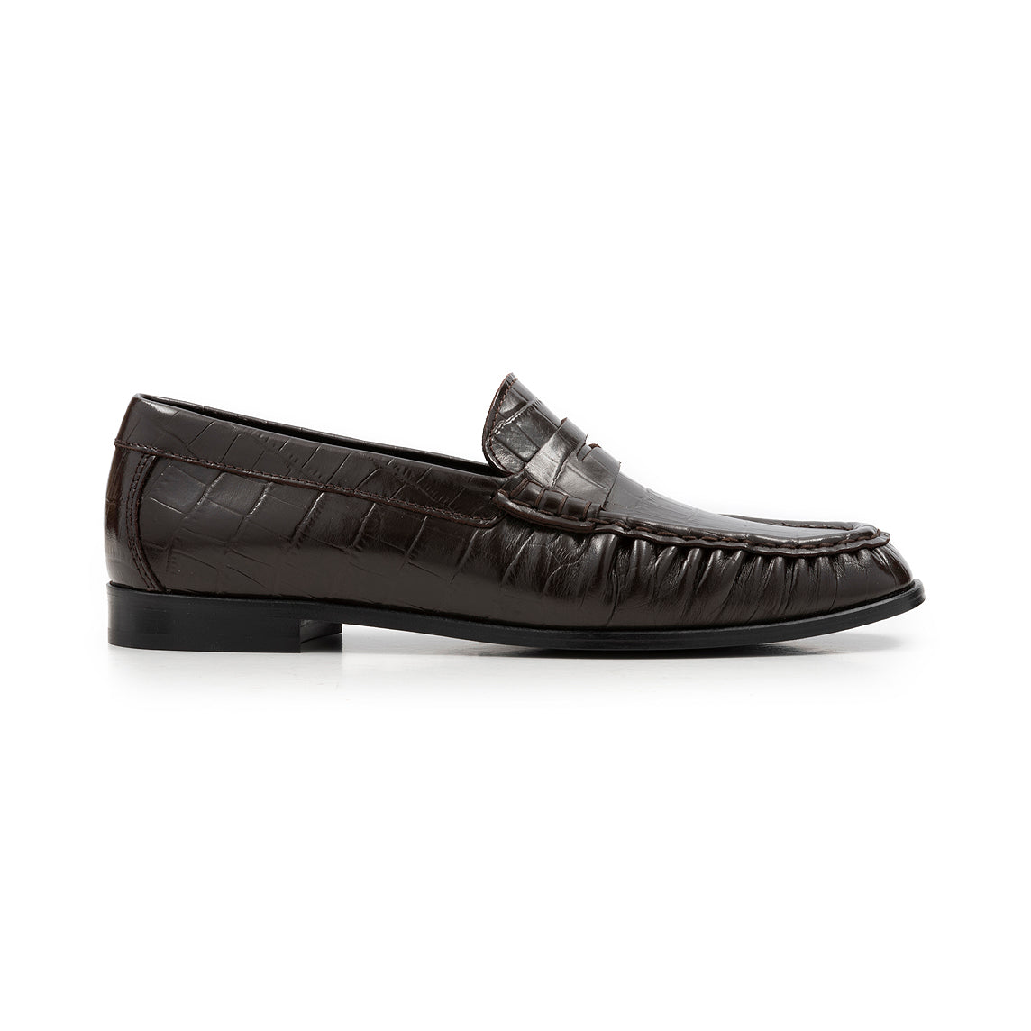 POEVE - Mocassino Milla - DO27 - Pelle cocco marrone