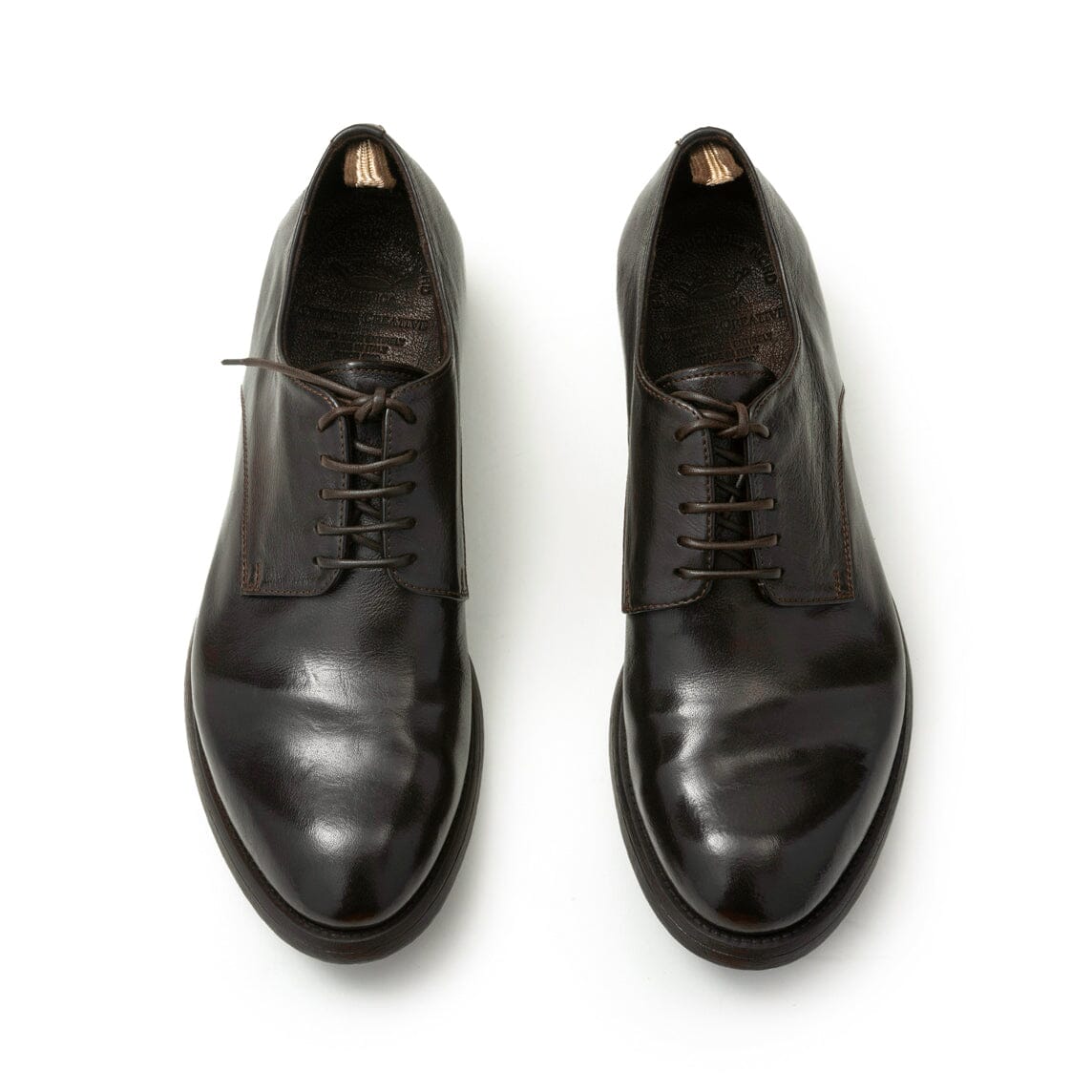 OFFICINE CREATIVE - Derby Hive 008 SD215 - Ebano Scarpe Uomo OFFICINE CREATIVE - Collezione Uomo 