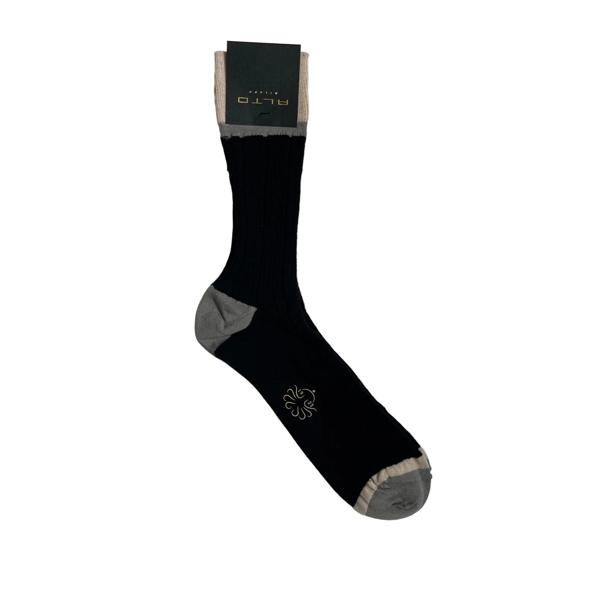 ALTO MILANO - Calzino Corto - MARIBEL - Nero 021 Accessori Donna Alto Milano 