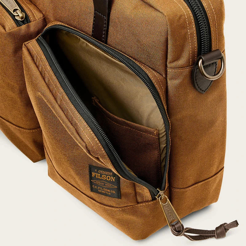 FILSON - Borsa Dryden Briefcase - FMBAG0081 - Whiskey Accessori Uomo FILSON 
