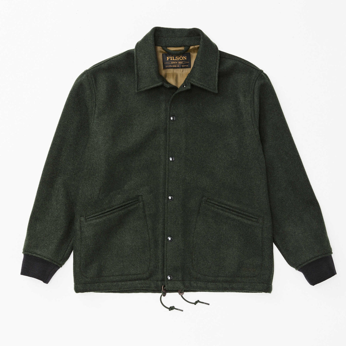 FILSON - Mackinaw Coach Jacket - FMCPS0191 - Vintage Pine