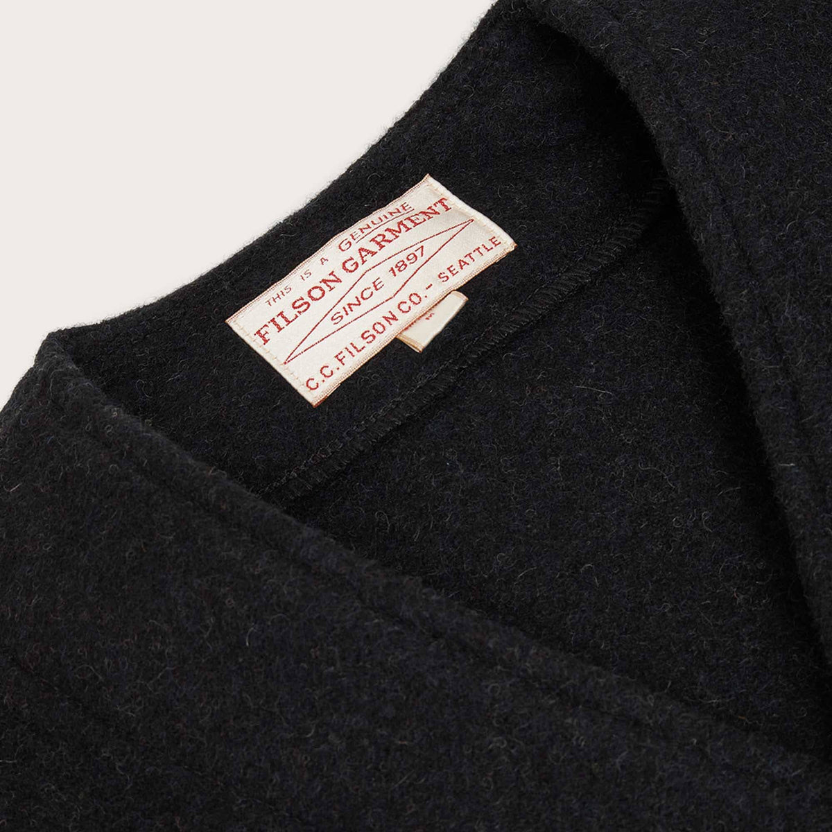 FILSON - Mackinaw Wool Vest - FMGIL0059 - Charcoal Abbigliamento Uomo FILSON 