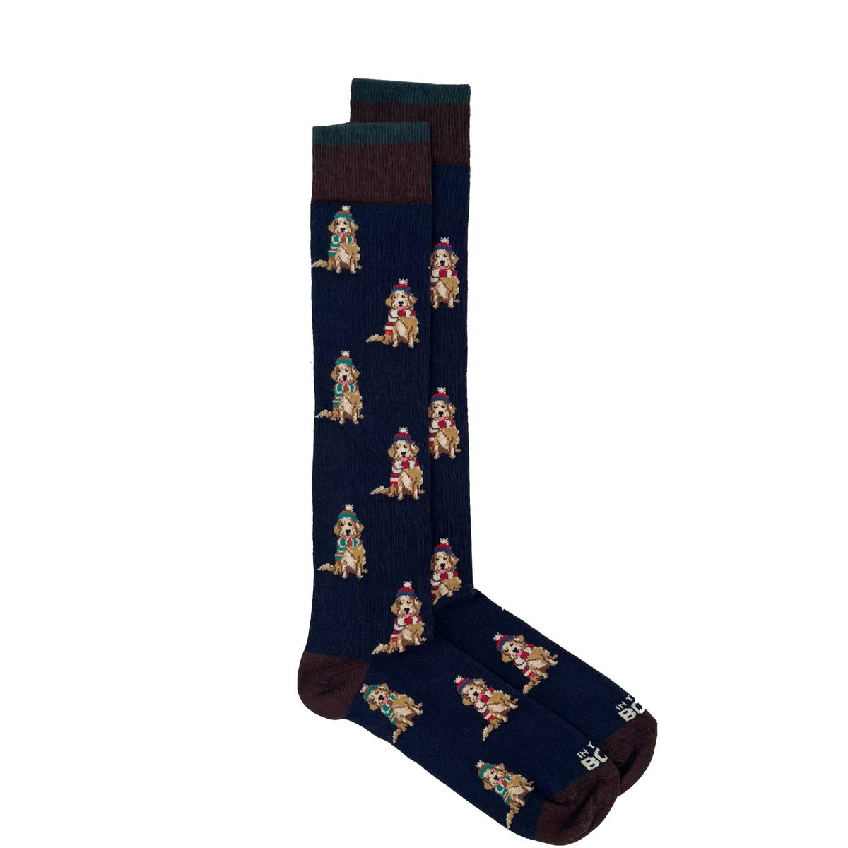 IN THE BOX - Calzini Golden - Blu