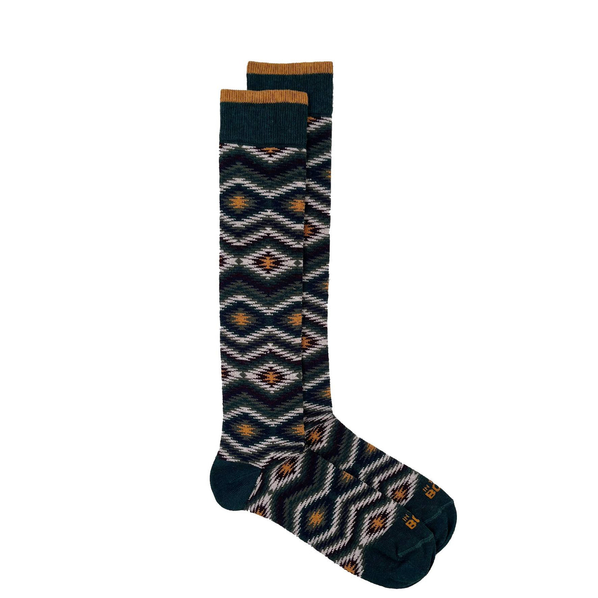 IN THE BOX - Calzini - IKAT - Verde scuro