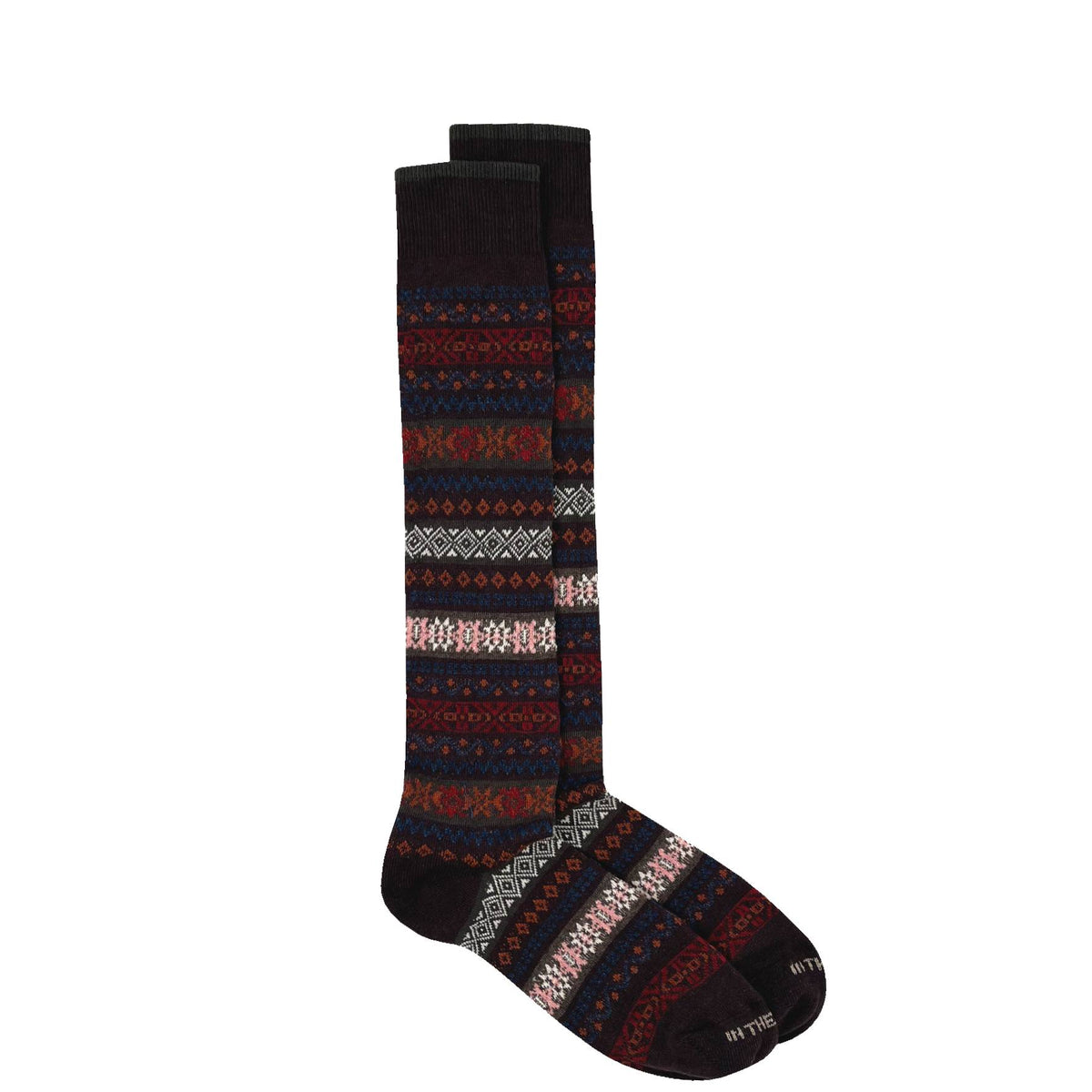 IN THE BOX - Calzini - JACQUARD - Marrone multi