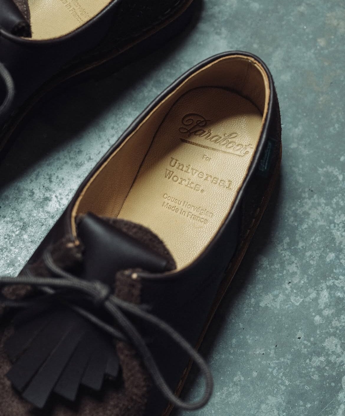 PARABOOT - Derby 232173 MICHAEL - UNIVERSAL WORKS- - Lis Vel Cafè Scarpe Uomo Paraboot 