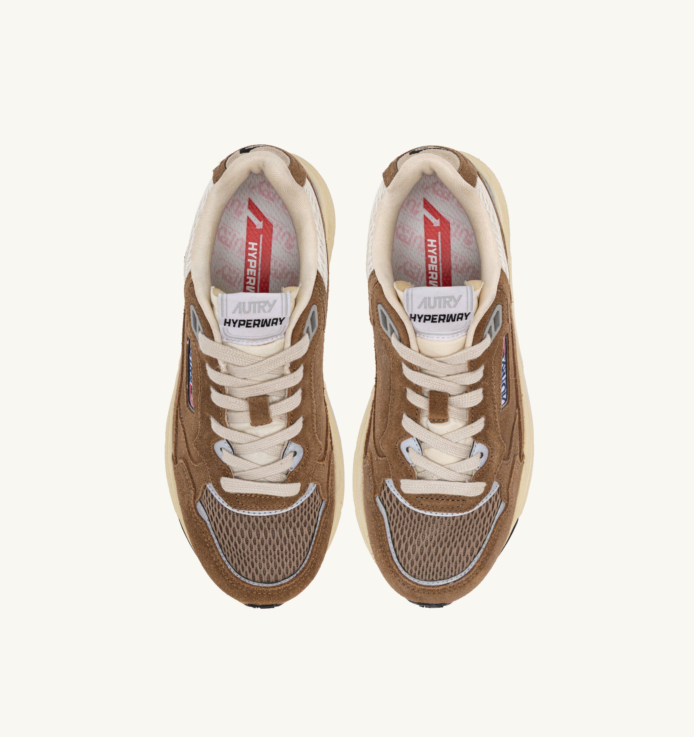AUTRY - Sneakers HYPERWAY HYLM UM04 - Cuoio Scarpe Uomo AUTRY - Collezione uomo 