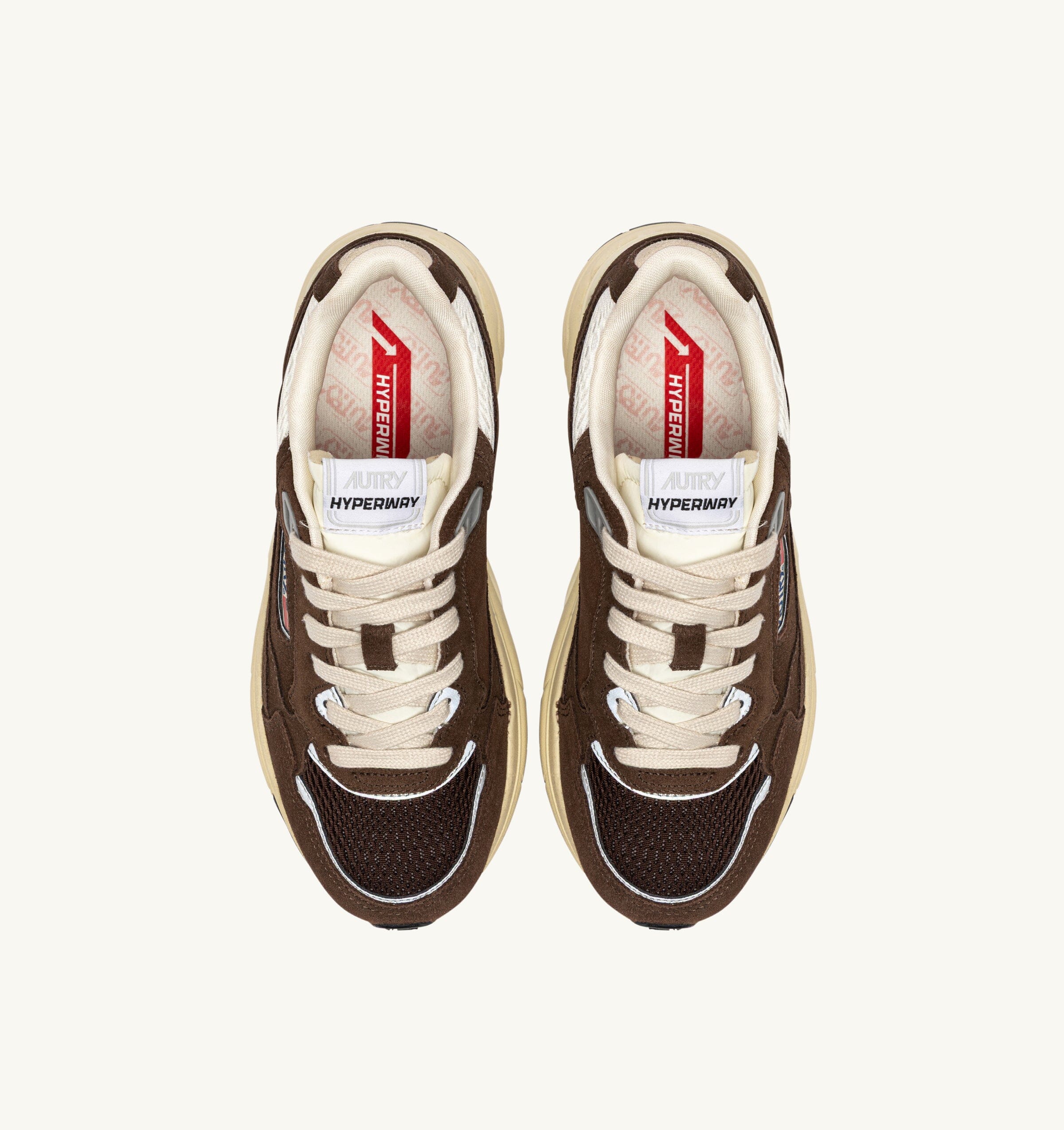 AUTRY - Sneakers HYPERWAY HYLM UM25 - Marrrone Scarpe Uomo AUTRY - Collezione uomo 