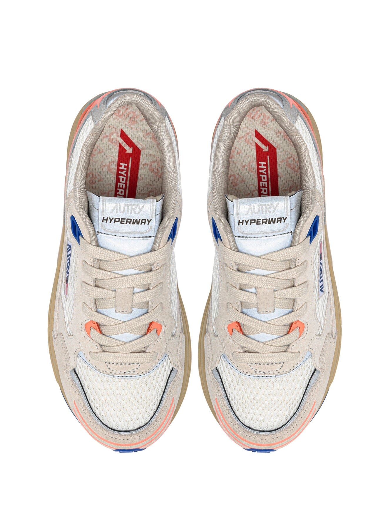 AUTRY - HYLW HU02 Sneakers HYPERWAY - Grigio corallo Scarpe Donna AUTRY - Collezione donna 