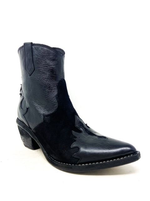 FAUZIAN JEUNESSE - EW - Texano ANKLE BOOT AUSTIN - nero