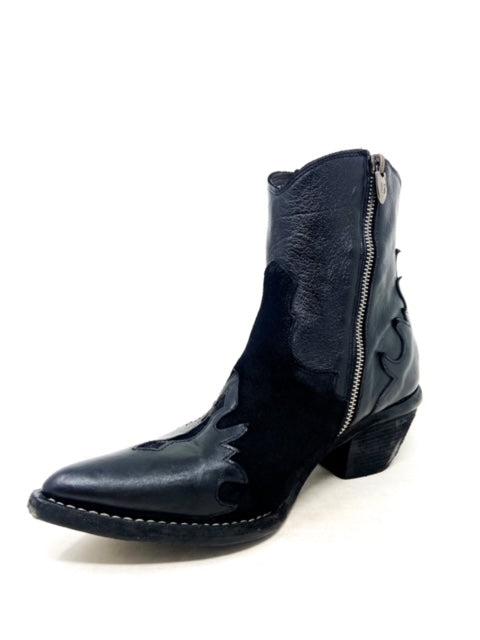 FAUZIAN JEUNESSE - EW - Texano ANKLE BOOT AUSTIN - nero