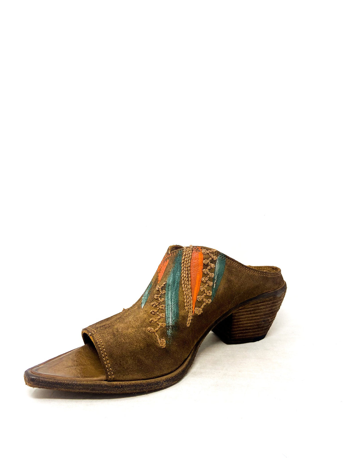 FAUZIAN JEUNESSE - EW - SABOT MAUI - Cuoio