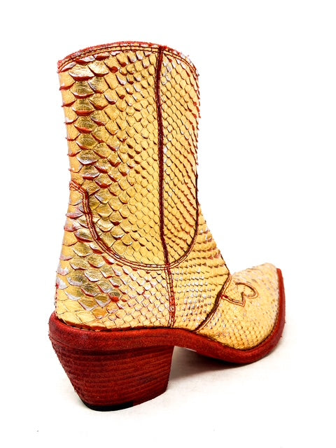 FAUZIAN JEUNESSE - EW - Texano DENVER Pitone oro rosso
