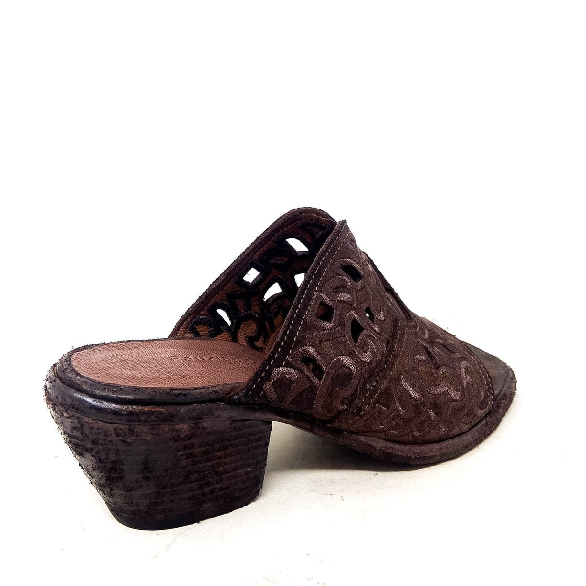 FAUZIAN JEUNESSE - EW - Sandali con tacco - SANDAL LINDA - Ebano