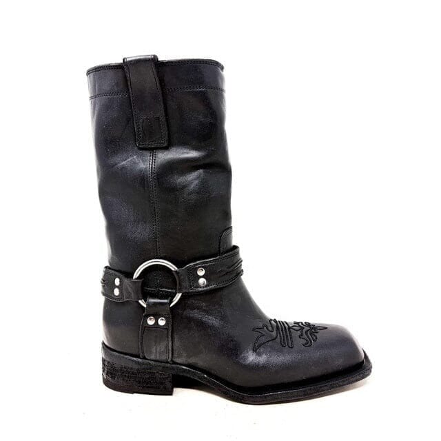 FAUZIAN JEUNESSE - EW - ANKLE BOOT FRAY - Nero Scarpe Donna FAUZIAN JEUNESSE - Collezione Donna 