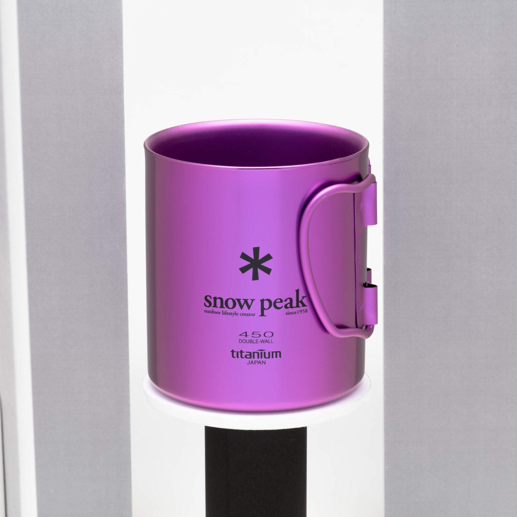SNOW PEAK - TAZZA TITANIUM SINGLE WALL 450 - MG - 053 PURPLE