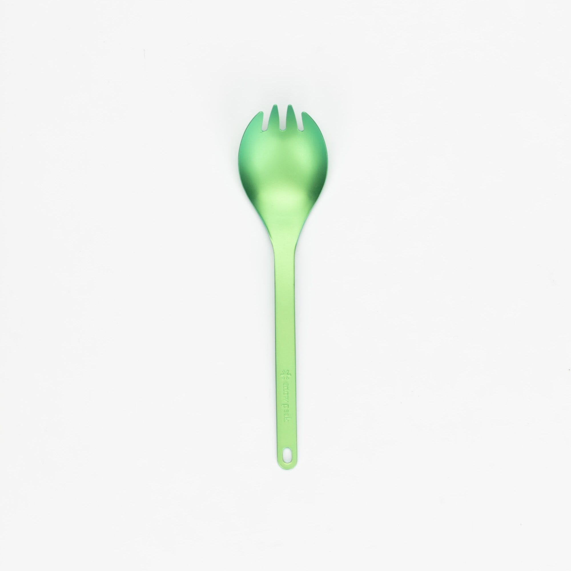 SNOW PEAK - POSATA SPORK TITANIUM - SCT - 004 VERDE Accessori Uomo SNOW PEAK 