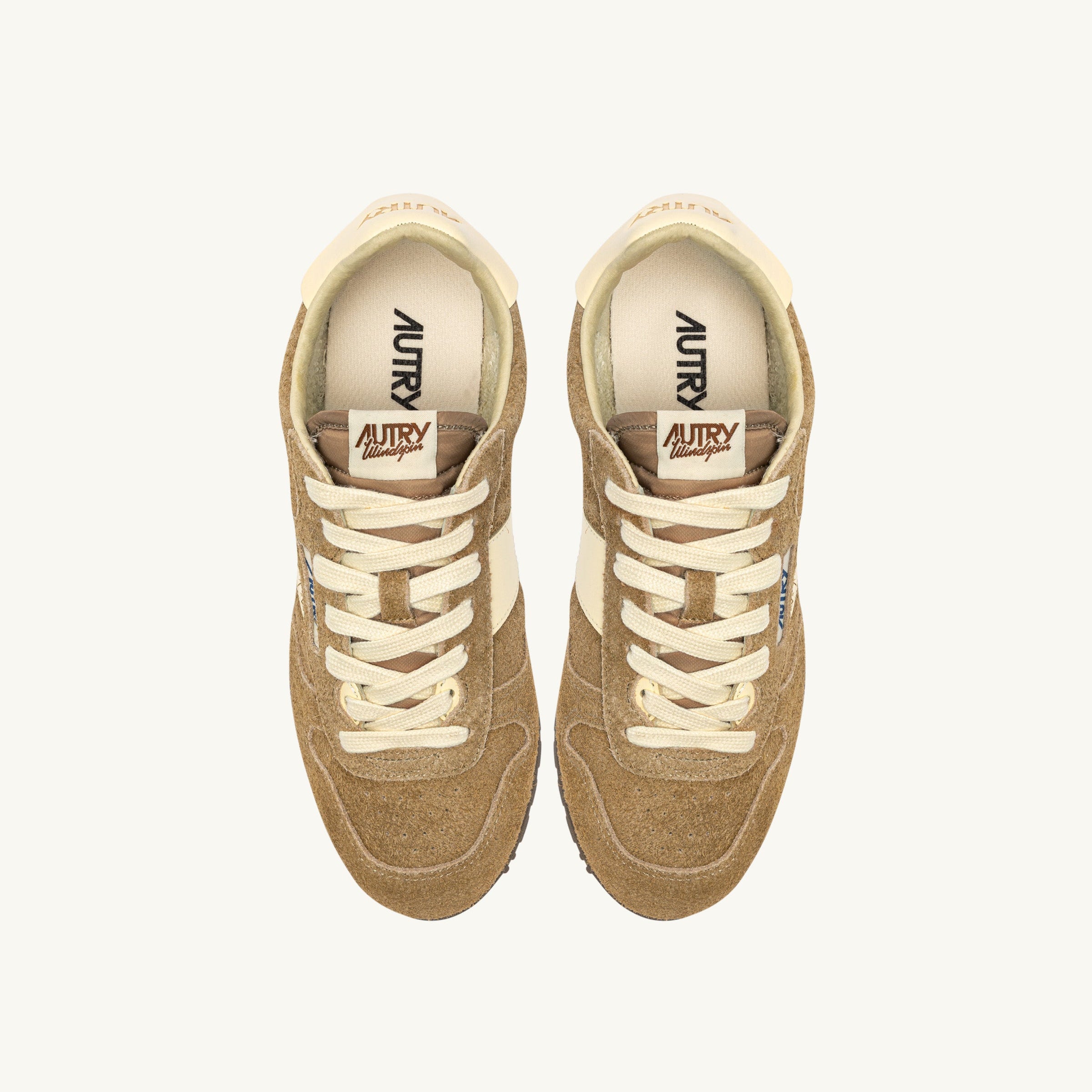AUTRY -  WINDSPIN  - WSLW-UB40 - Sneakers - Camoscio Biscotto