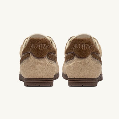 AUTRY - WSLW YN03 - Sneakers WINDSPIN - Pony Beige Scarpe Donna AUTRY - Collezione donna 