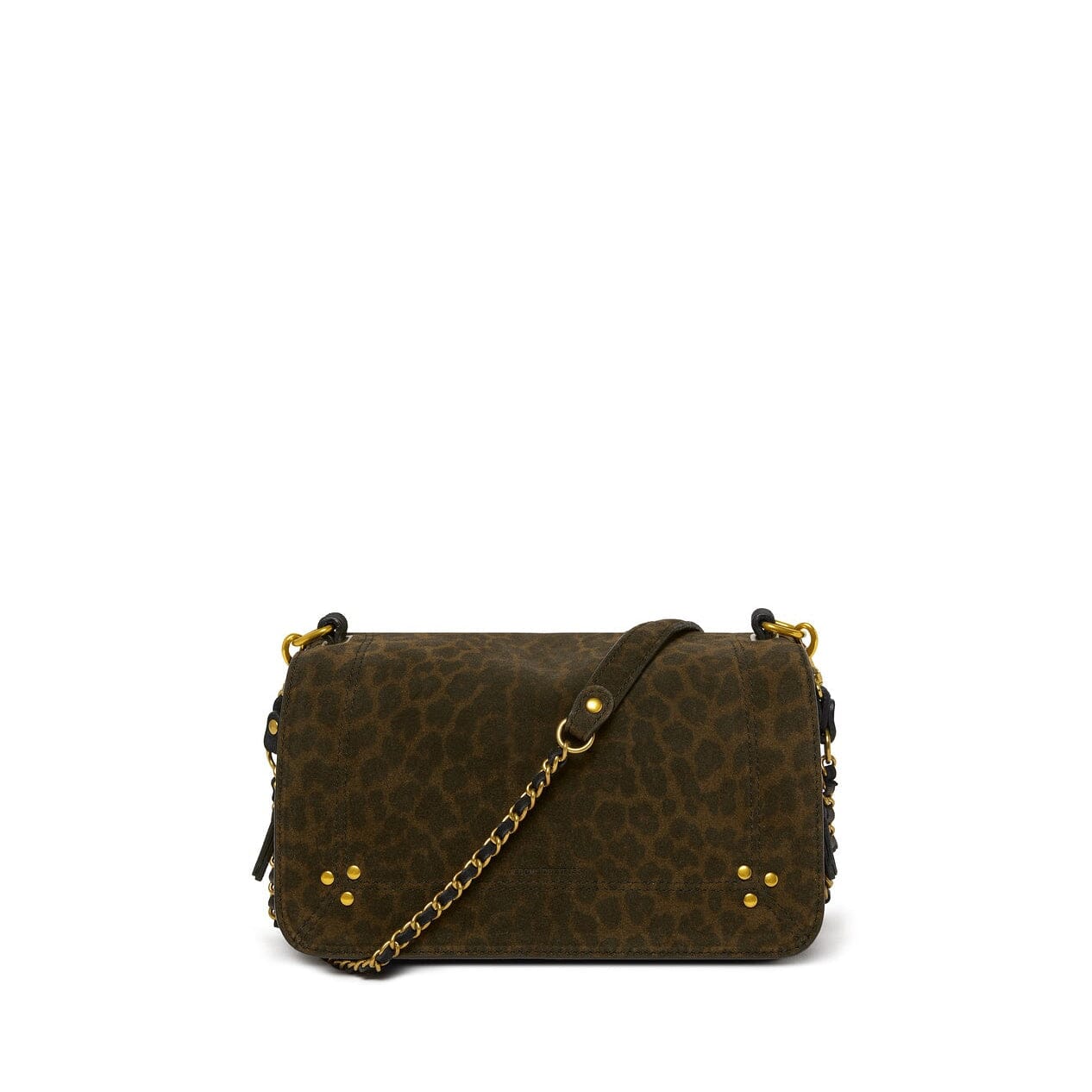 JEROME DREYFUSS - Borsa A Tracolla - Bobi - Leopard Kaki Borse Jerome Dreyfuss 