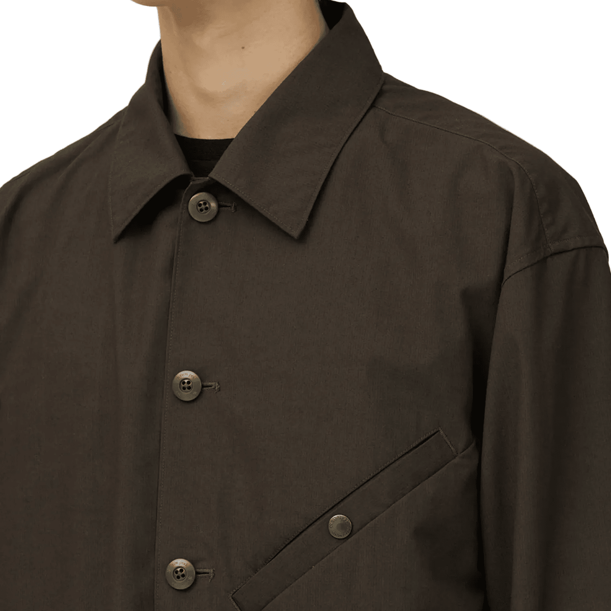 SNOW PEAK - HYBRID TAKIBI JACKET - DARK BROWN Abbigliamento Uomo SNOW PEAK 