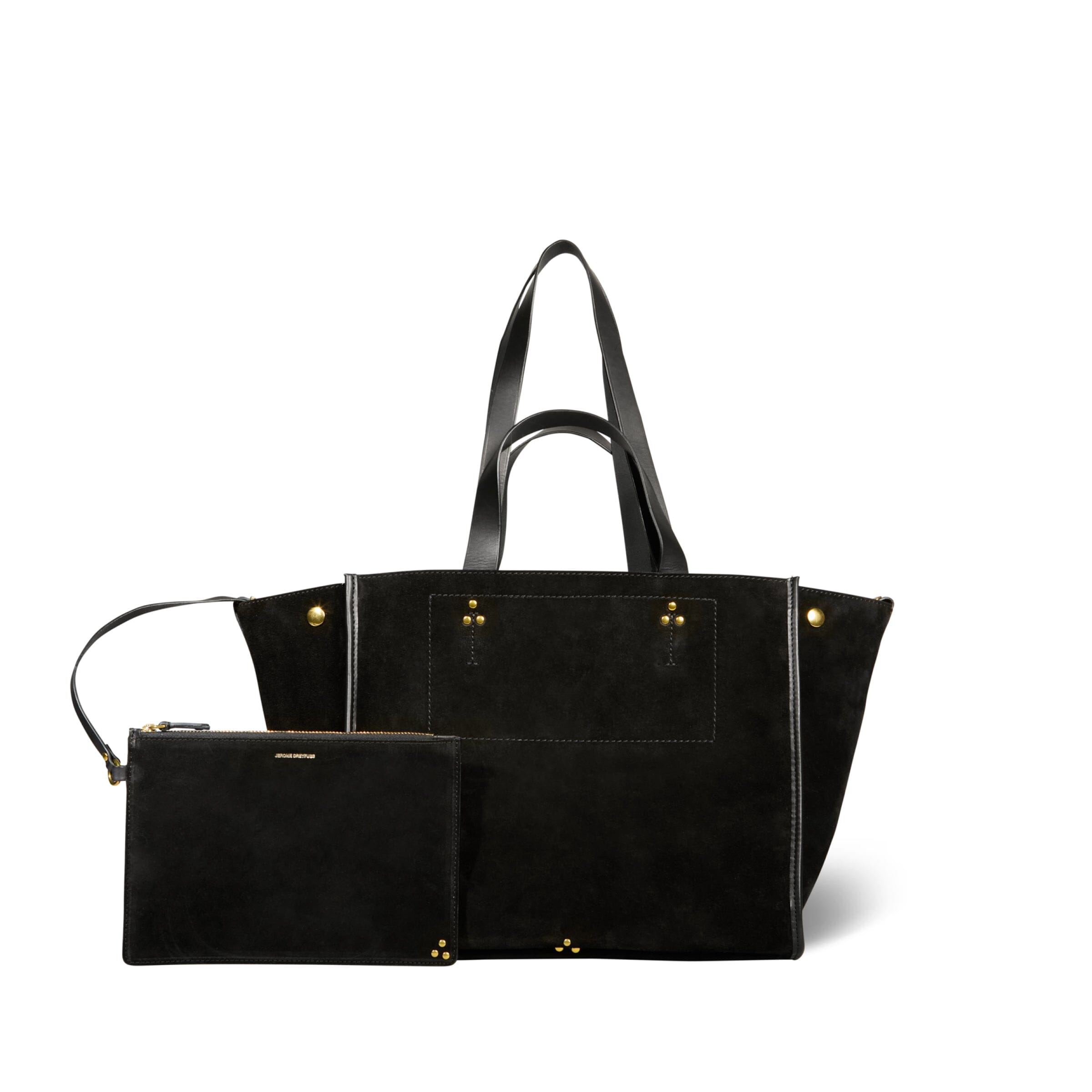 JEROME DREYFUSS - Shopping - Leon M - Camoscio Nero Borse Jerome Dreyfuss 