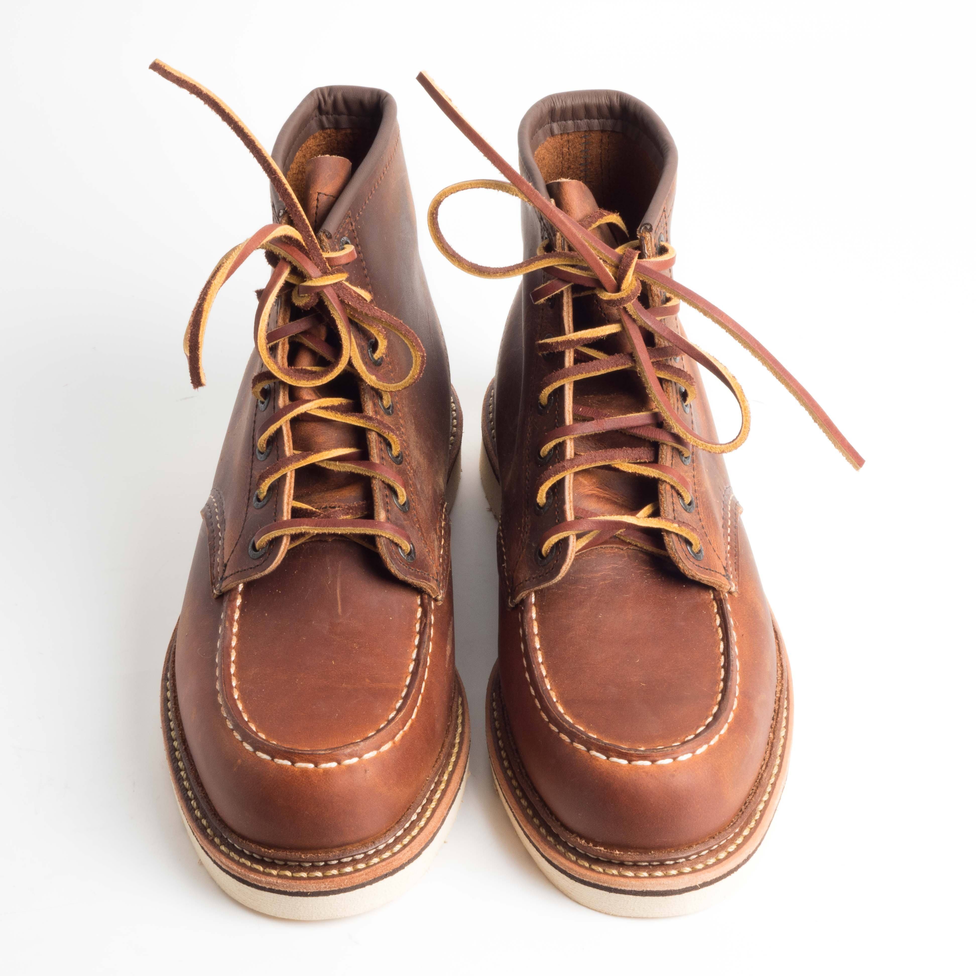 RED WING - AI 2018/19 - Classic Moc Toe 1907 - Copper Scarpe Uomo Red Wing Shoes 