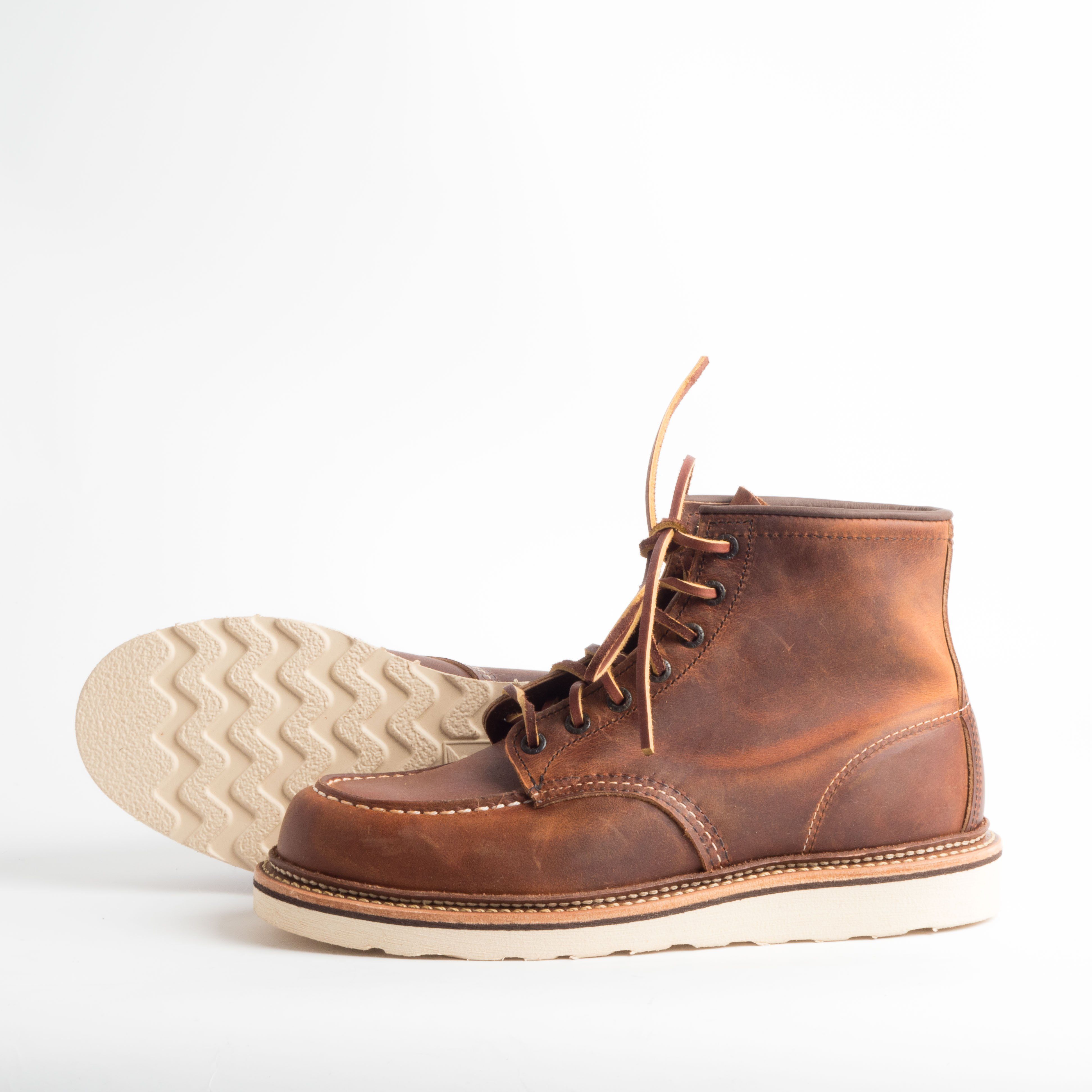 RED WING - AI 2018/19 - Classic Moc Toe 1907 - Copper Scarpe Uomo Red Wing Shoes 