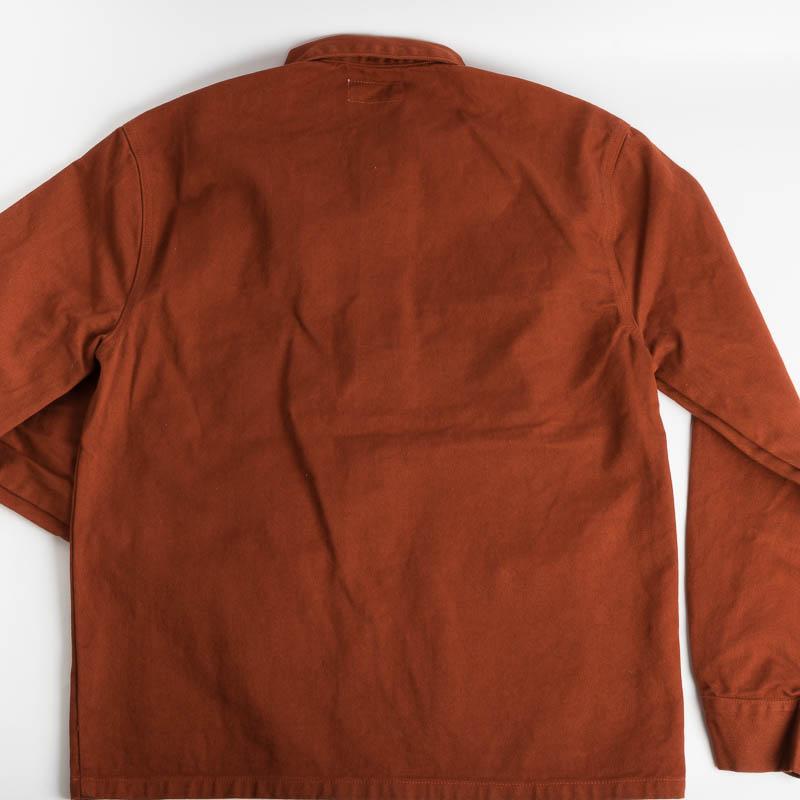 TELLASON - Coverall Jacket - Dyed Orange Abbigliamento Uomo TELLASON - Collezione Uomo 