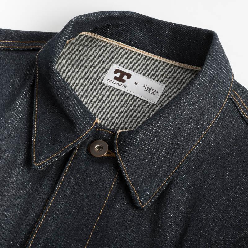 TELLASON - Coverall Jacket - Denim Abbigliamento Uomo TELLASON - Collezione Uomo 