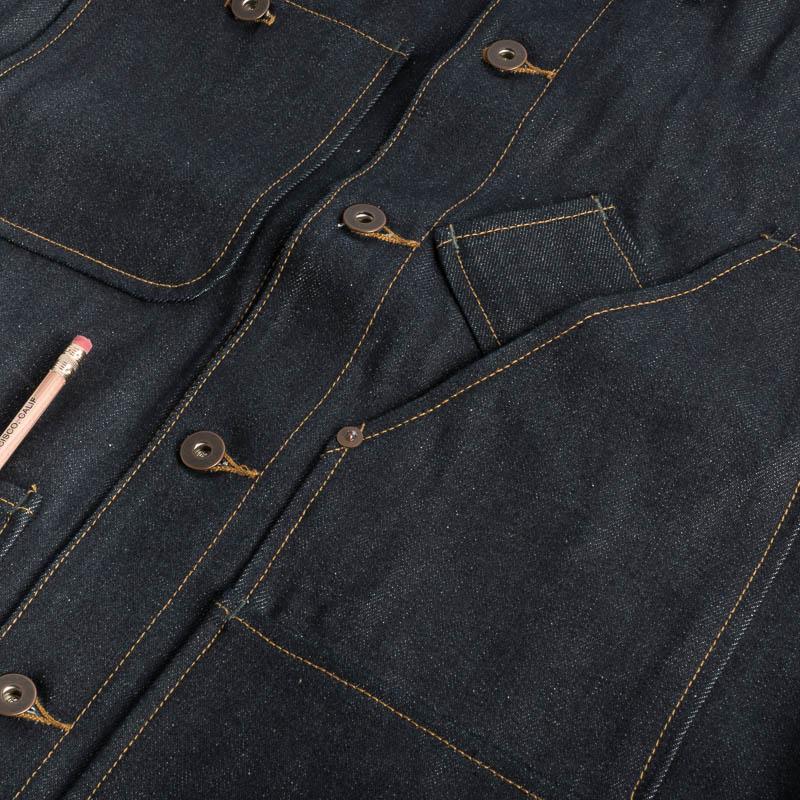 TELLASON - Coverall Jacket - Denim Abbigliamento Uomo TELLASON - Collezione Uomo 