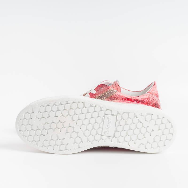 VALSPORT - Sneakers Tournament - Crack Rosso Glitterino Bordeau Scarpe Donna VALSPORT 1920 