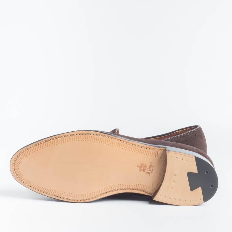 ALDEN - 666 - Mocassino -Tassel Loafer - Testa di moro scamosciato - Chiama per acquistare Scarpe Uomo Alden 