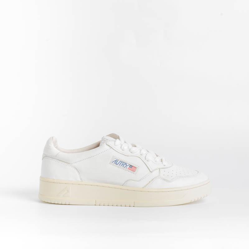 AUTRY GG04 - LOW MAN ALL GOAT - Bianco Scarpe Uomo AUTRY - Collezione uomo 