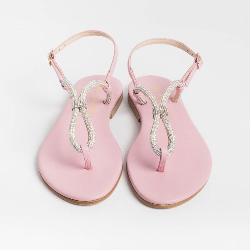 PAOLA FIORENZA - Sandali Bassi Infradito - SS2336 - Rosa Scarpe Donna PAOLA FIORENZA 