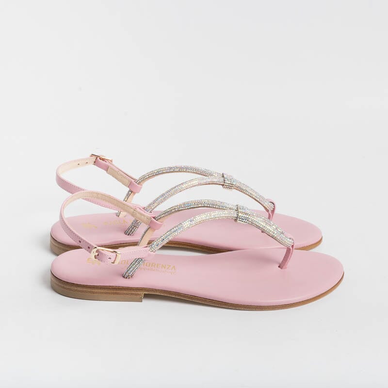 PAOLA FIORENZA - Sandali Bassi Infradito - SS2336 - Rosa Scarpe Donna PAOLA FIORENZA 