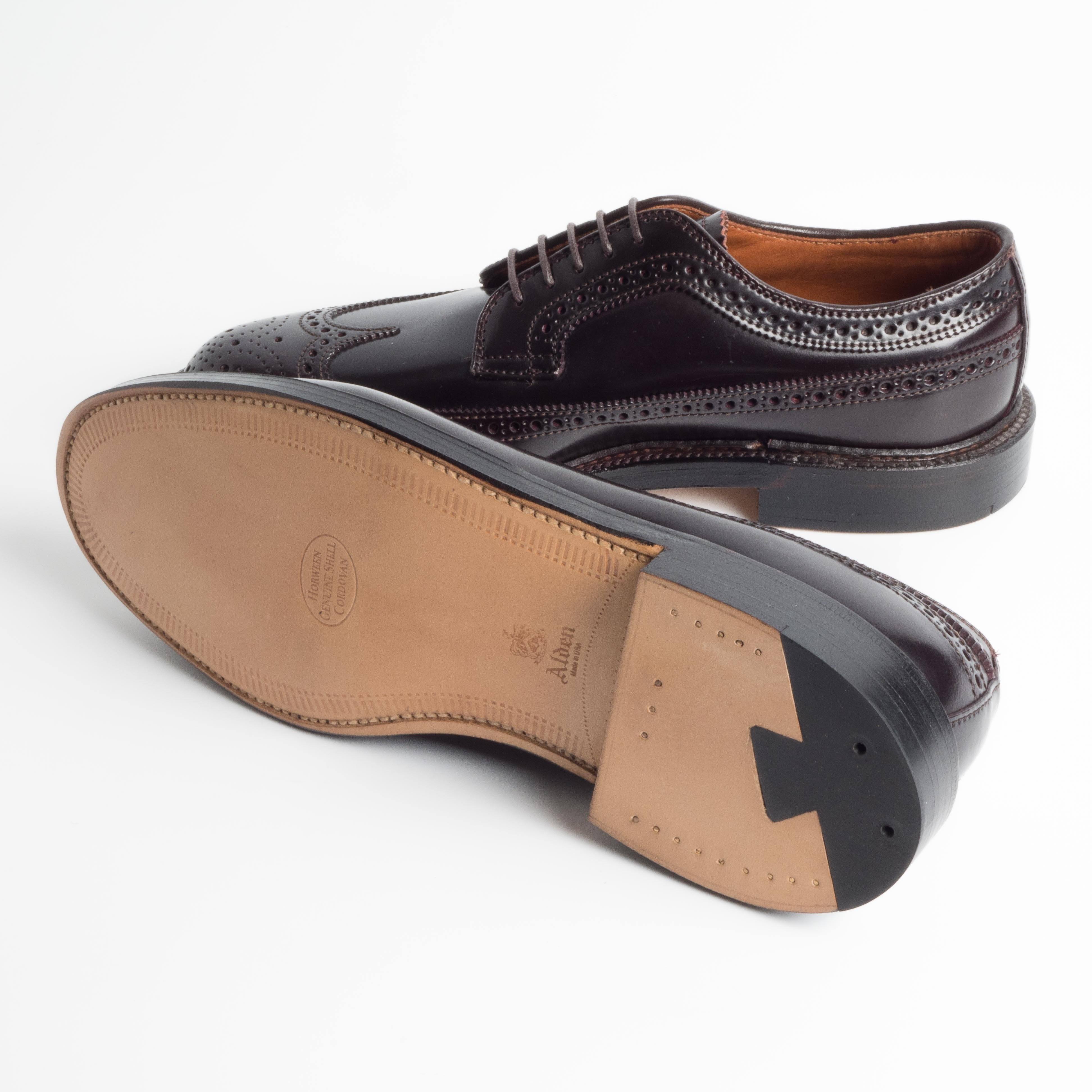 ALDEN - 975 - Derby Cordovan Duilio - Bordeaux - Chiama per acquistare Scarpe Uomo Alden 