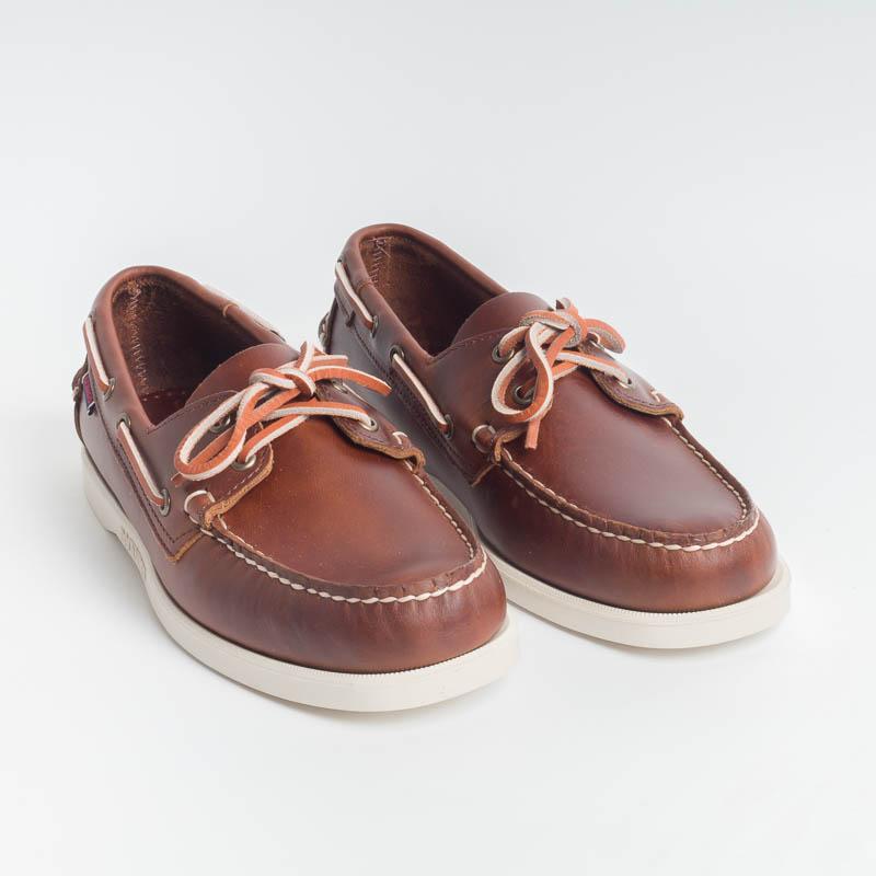 SEBAGO - Docksides Portland Waxed - 70000G0 - Brown Scarpe Uomo Sebago 