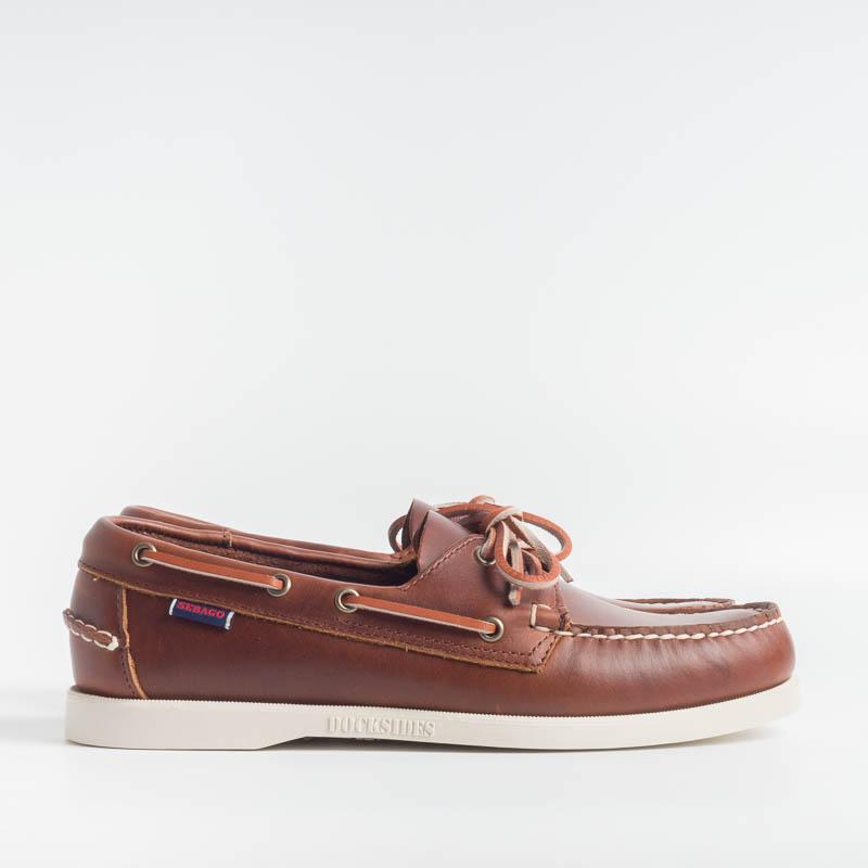 SEBAGO - Docksides Portland Waxed - 70000G0 - Brown Scarpe Uomo Sebago 