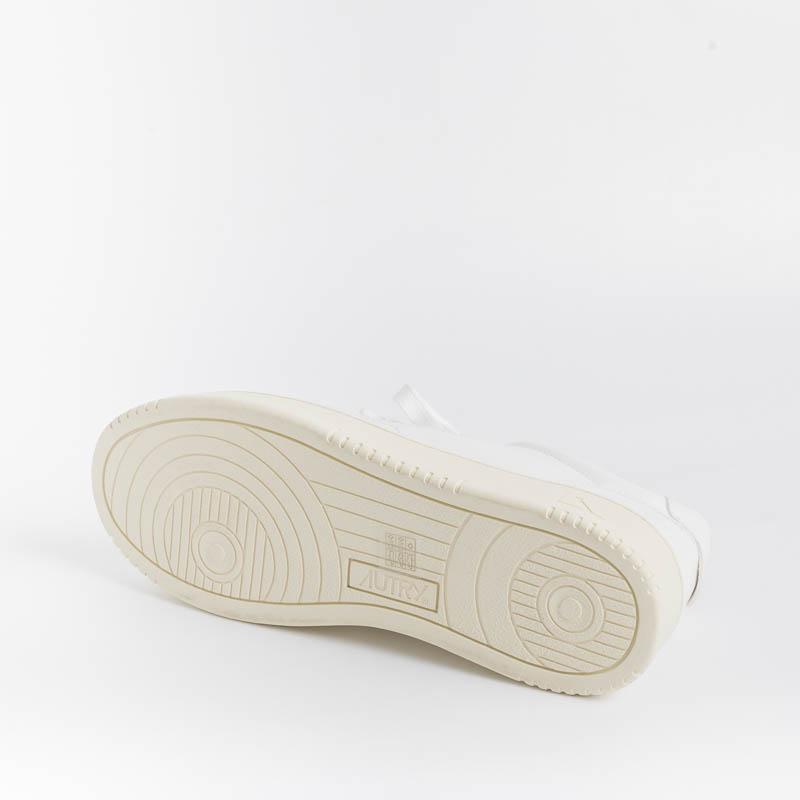 AUTRY LL15 - LOW MAN ALL LEAT - Bianco Scarpe Uomo AUTRY - Collezione uomo 