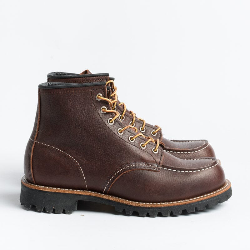 RED WING SHOES - Polacco Moc Toe 8146 - Brown Scarpe Uomo Red Wing Shoes 