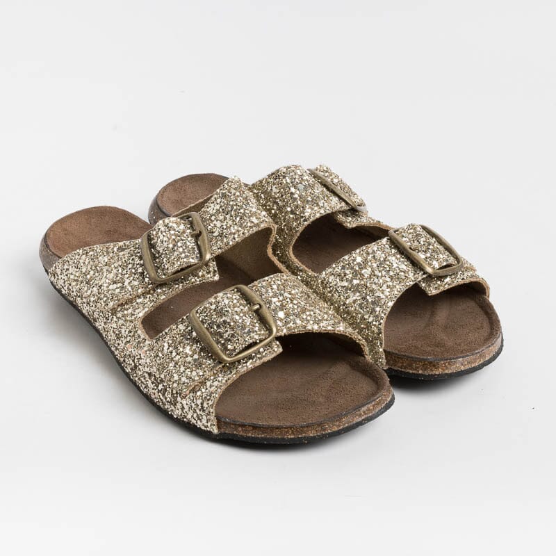 BOSABO - Sandali bassi - 430 - Glitter oro Scarpe Donna BOSABO 