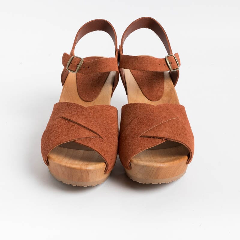 BOSABO - Sandalo - 457 - Rust Camoscio Scarpe Donna BOSABO 